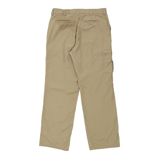 Vintage beige Dickies Cargo Trousers - womens 32" waist