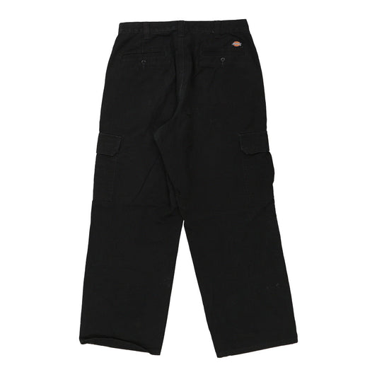 Vintage black Dickies Cargo Trousers - mens 32" waist