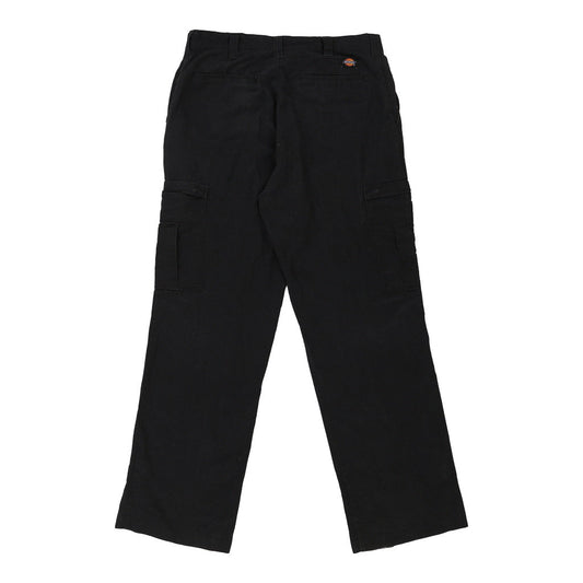 Vintage black Dickies Cargo Trousers - mens 34" waist