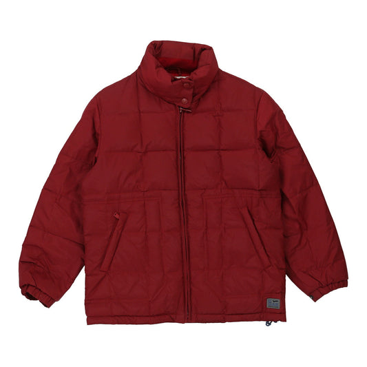 Vintage Gas Puffer - Medium Red Down