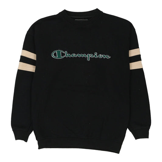 Vintage black Champion Sweatshirt - mens large