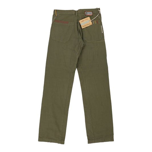 Vintage Bocodo Trousers - 31W UK 10 Khaki Cotton
