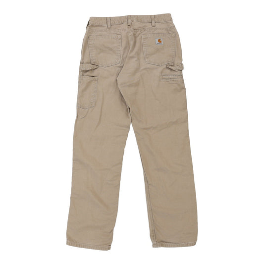 Vintage beige Carhartt Carpenter Trousers - womens 30" waist