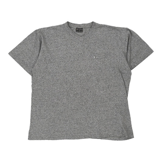 Vintage grey Champion T-Shirt - mens x-large
