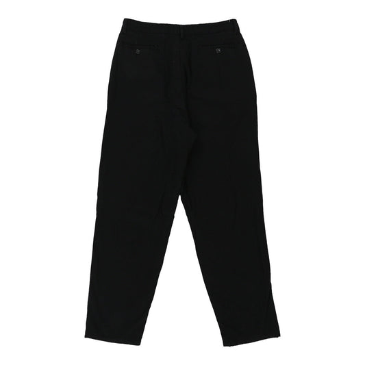 Vintage black Unbranded Trousers - mens 30" waist