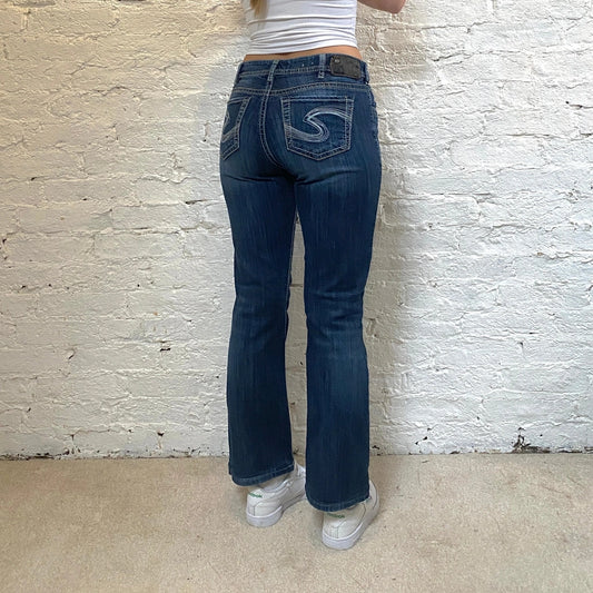 Vintage blue Silver Jeans - womens 32" waist