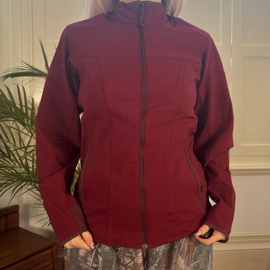Vintage burgundy Arc'Teryx Jacket - womens medium
