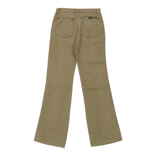 Vintage beige Unbranded Trousers - womens 26" waist