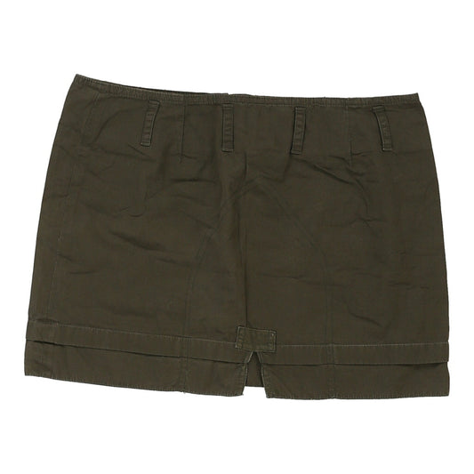 Vintage khaki Dondup Skirt - womens medium