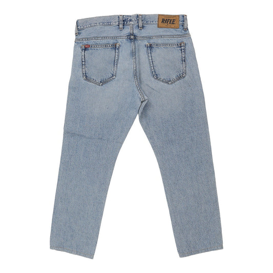 Vintage light wash Rifle Jeans - womens 32" waist