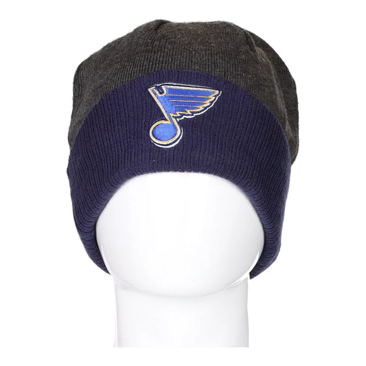 Vintage block colour St. Louis Blues Reebok Beanie - mens no size