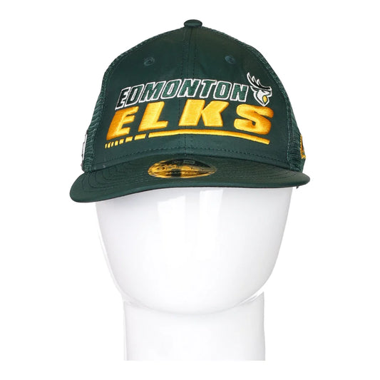 Vintage green Edmonton Elks New Era Cap - mens no size