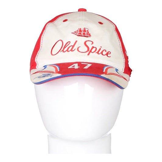 Vintage block colour Old Spice 47 Cap - mens no size