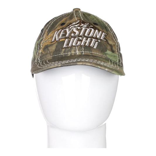 Vintage khaki Keystone Light Cap - mens no size