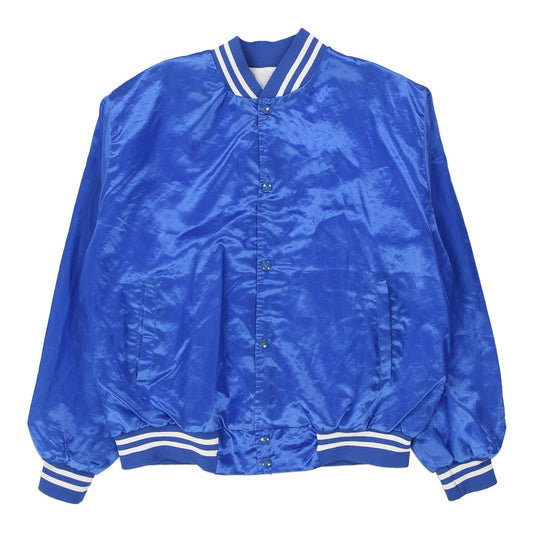 Vintage blue Made in USA Taylor Varsity Jacket - mens x-large