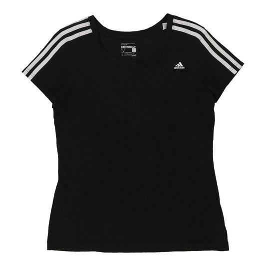 Vintage black Adidas Sports Top - womens medium