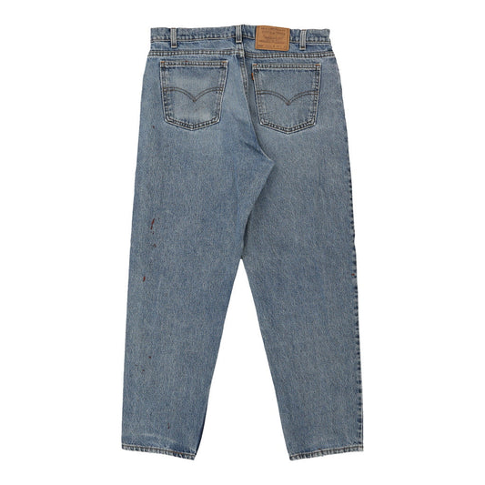 Vintage blue 550 Orange Tab Levis Jeans - mens 36" waist
