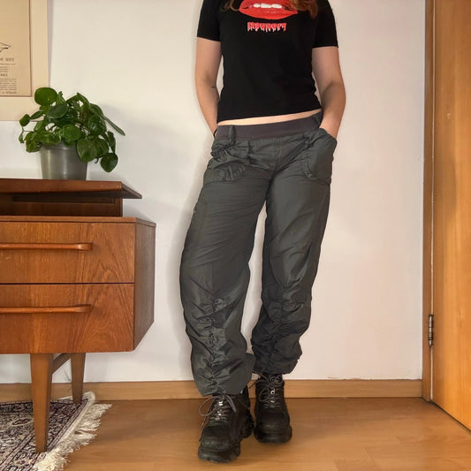 Vintage green Dance With Me Trousers - womens 28" waist