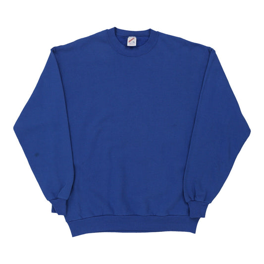 Vintage blue Made in USA Jerzees Sweatshirt - mens x-large