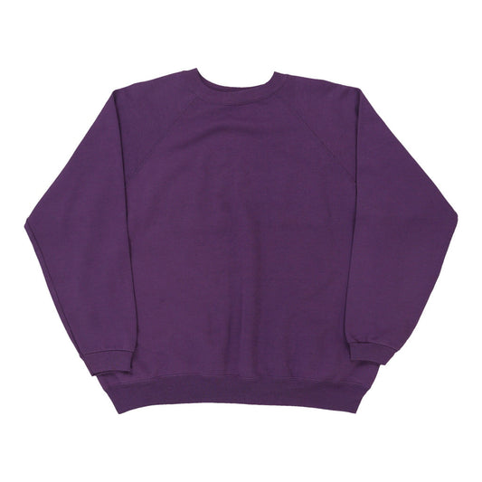 Vintage purple Unbranded Sweatshirt - mens small