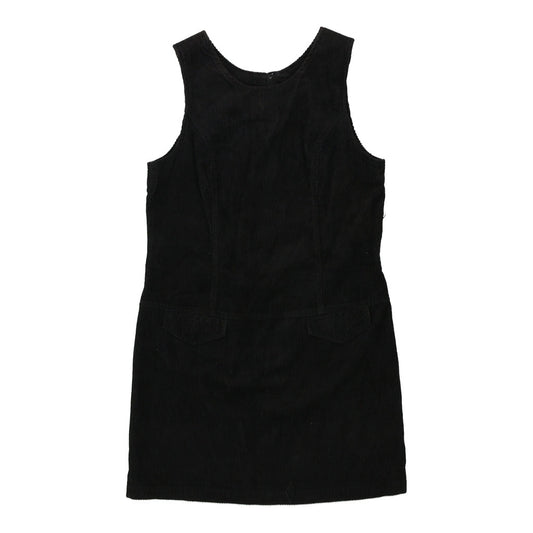 Vintage Dockers Dress - Medium Black Cotton