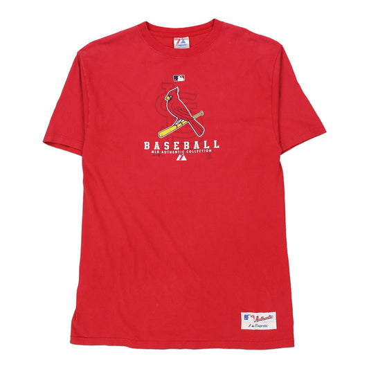 Vintage red Cardinals Majestic T-Shirt - mens large