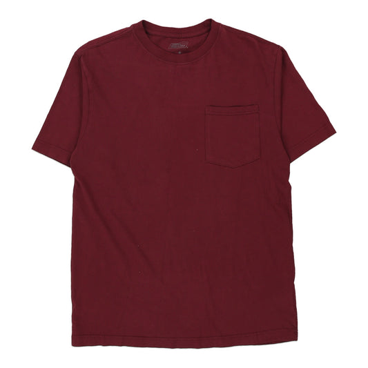Vintage burgundy Dickies T-Shirt - mens medium