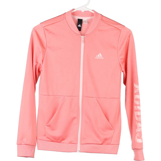 Vintage pink Age 10-12 Adidas Zip Up - girls medium