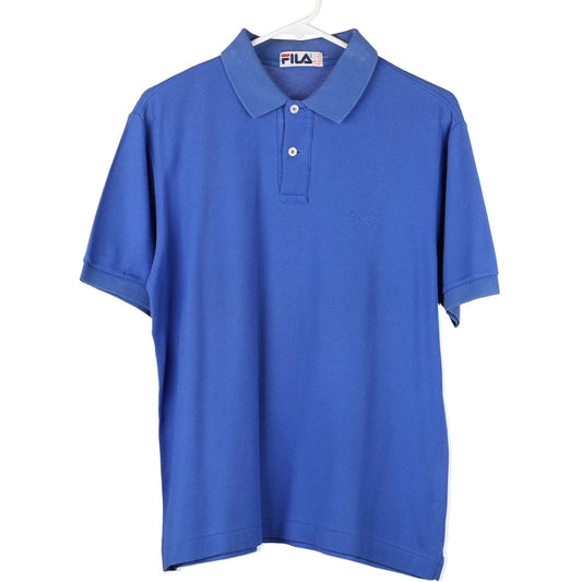 Vintage blue Fila Polo Shirt - mens medium