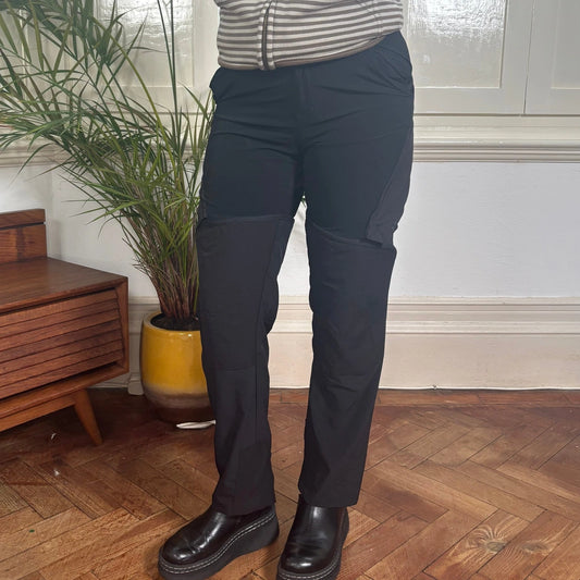 Vintage black Quecha Tracksuit - womens small