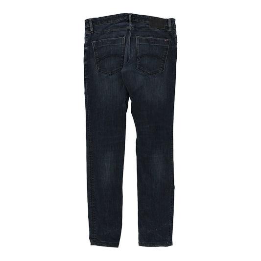 Vintage Tommy Hilfiger Slim Jeans - 34W 34L Dark Wash Cotton