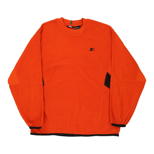 Vintage orange Starter Fleece - mens medium