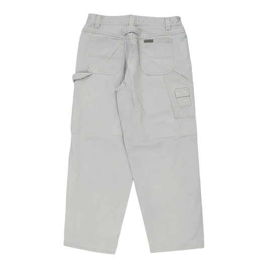 Vintage grey Lee Carpenter Trousers - mens 30" waist