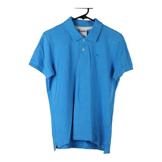 Vintage blue Diadora Polo Shirt - mens small