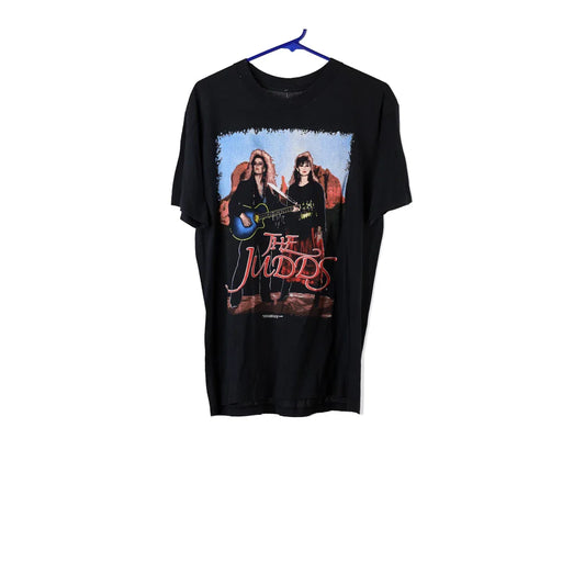 Vintage black 1990 The Judds Unbranded T-Shirt - mens medium