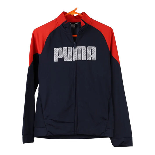 Vintage navy Age 13-14 Puma Track Jacket - boys large