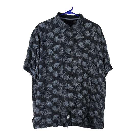 Vintage navy Nat Nast Hawaiian Shirt - mens x-large