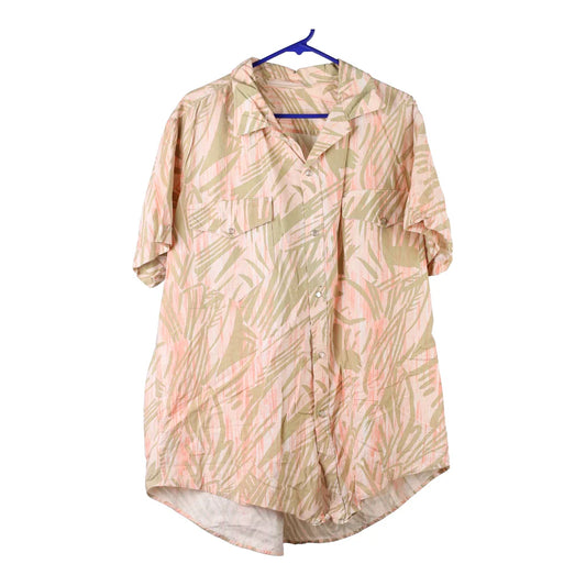 Vintage pink Unbranded Hawaiian Shirt - mens xx-large