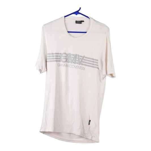 Vintage white Gianmarco Venturi T-Shirt - mens xx-large