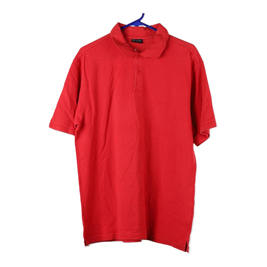 Vintage red Champion Polo Shirt - mens xx-large