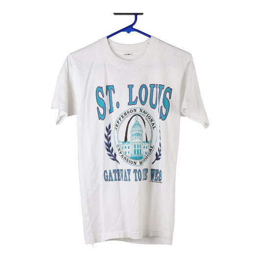 Vintage white St. Louis Unbranded T-Shirt - mens small