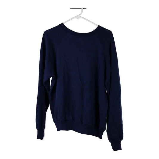 Vintage navy Made in USA Blank Tultex Sweatshirt - mens large