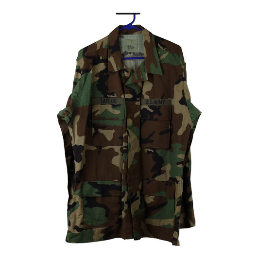 Vintage khaki US  Army Unbranded Jacket - mens large