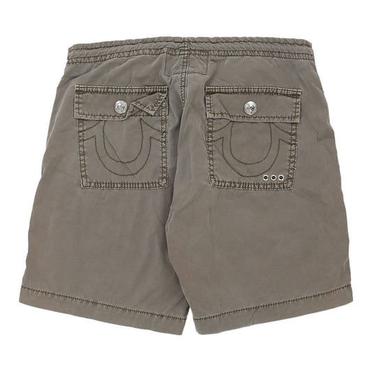 Vintage khaki True Religion Shorts - mens 30" waist