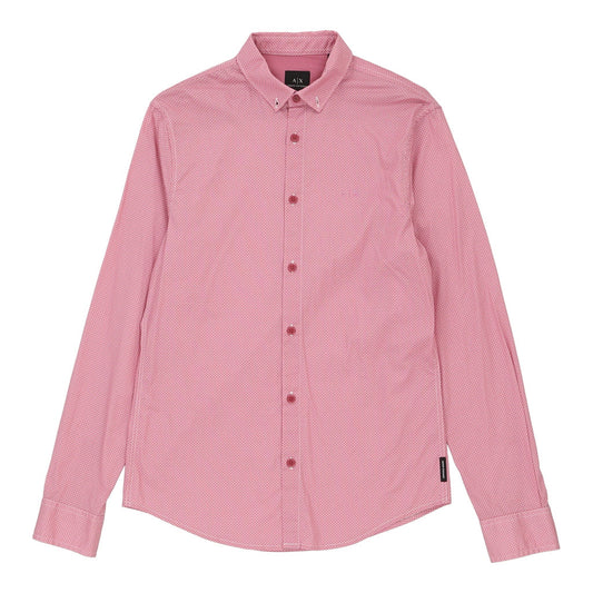Vintage pink Armani Exchange Shirt - mens x-small