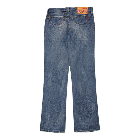 Vintage Bomm Bumm Jeans - 32W UK 10 Blue Cotton