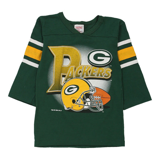 Vintage green Green Bay Packers Age 7 Teamwork T-Shirt - boys small