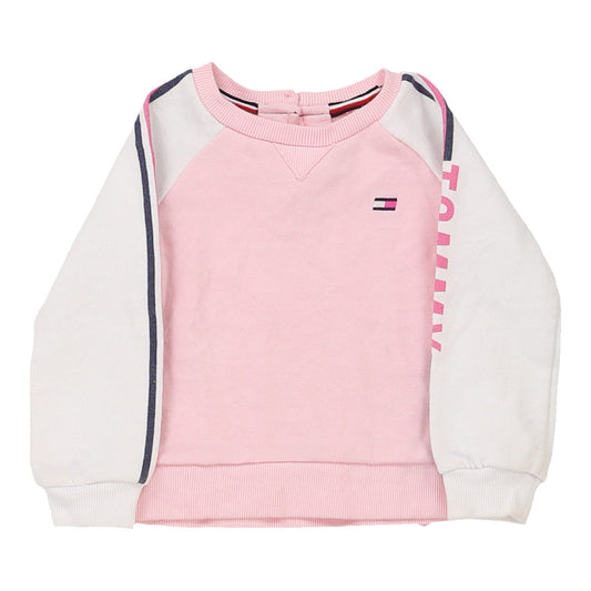 Vintage pink Age 24 Months Tommy Hilfiger Sweatshirt - girls x-small