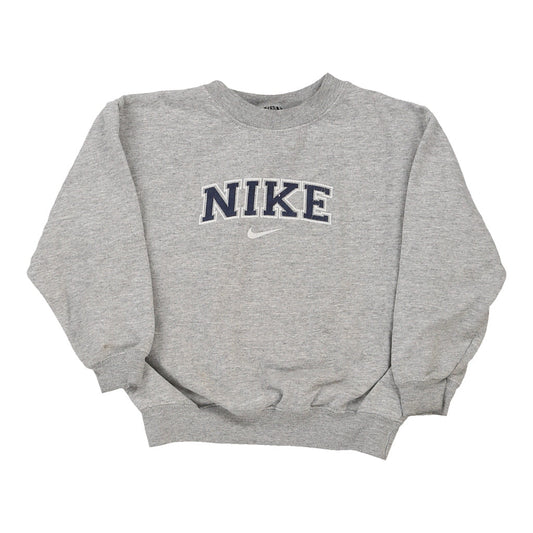 Vintage grey Age 5-6 Nike Sweatshirt - boys small