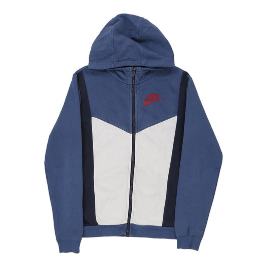 Vintage blue Age 10 Nike Hoodie - boys x-large